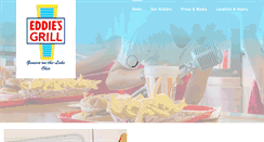 Desktop Screenshot of eddiesgrill.com